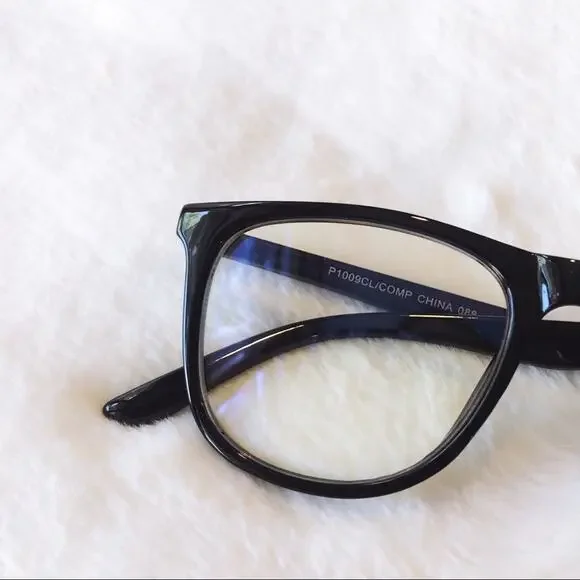 Nadia Black Computer Blue Light Glasses - Picture 2 of 9